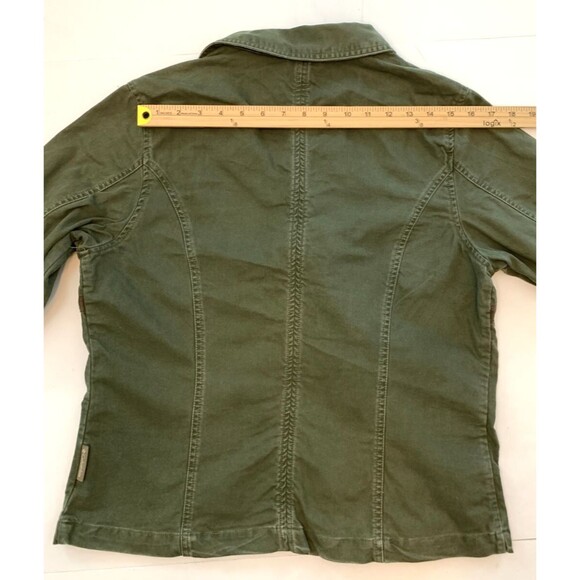 Columbia Utility Jacket Womens L Safari Field Chore Barn Military Olive Hiking - Picture 7 of 10